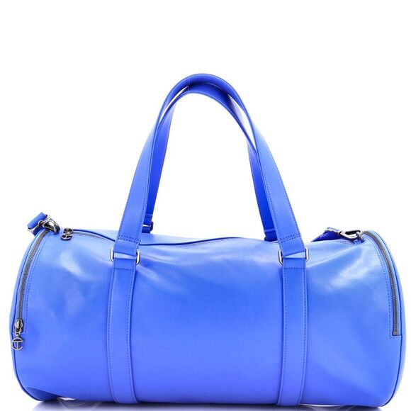 Telfar Handbags - Telfar Duffle Bag Faux Leather Large Blue